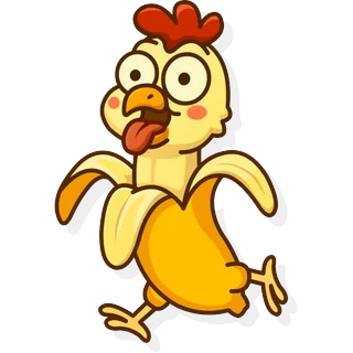Pui confuz – Chicken Banana