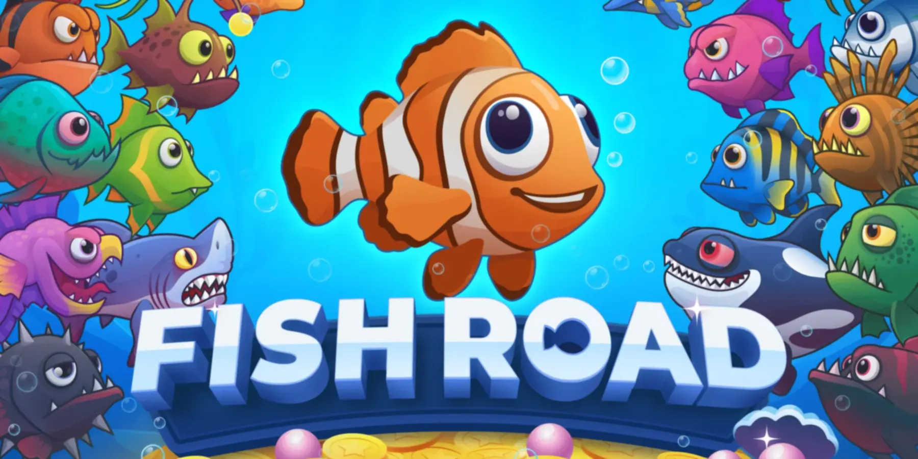Fish Road – artwork oficial InOut Games