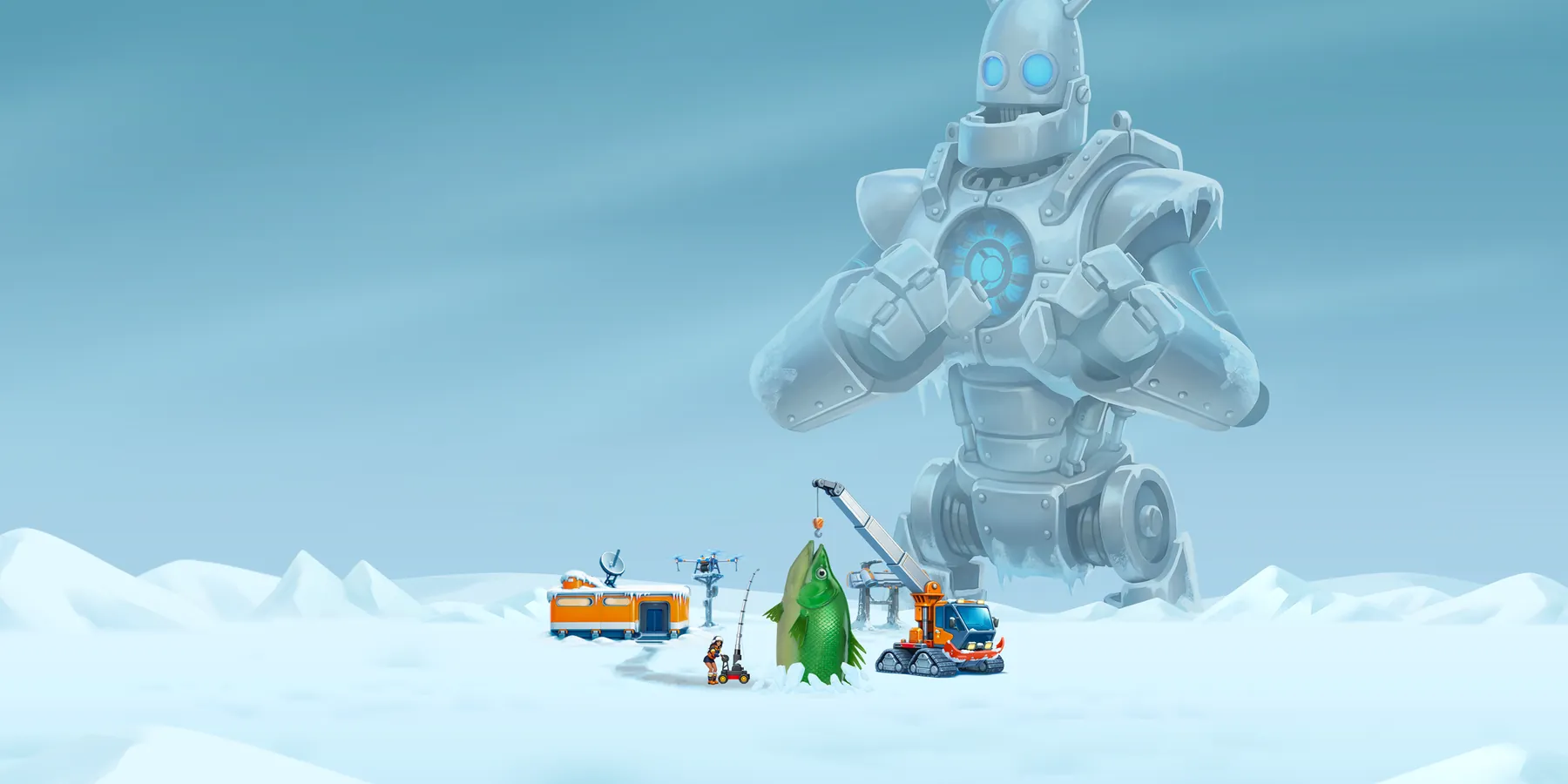 Ice Fish – artwork oficial InOut Games