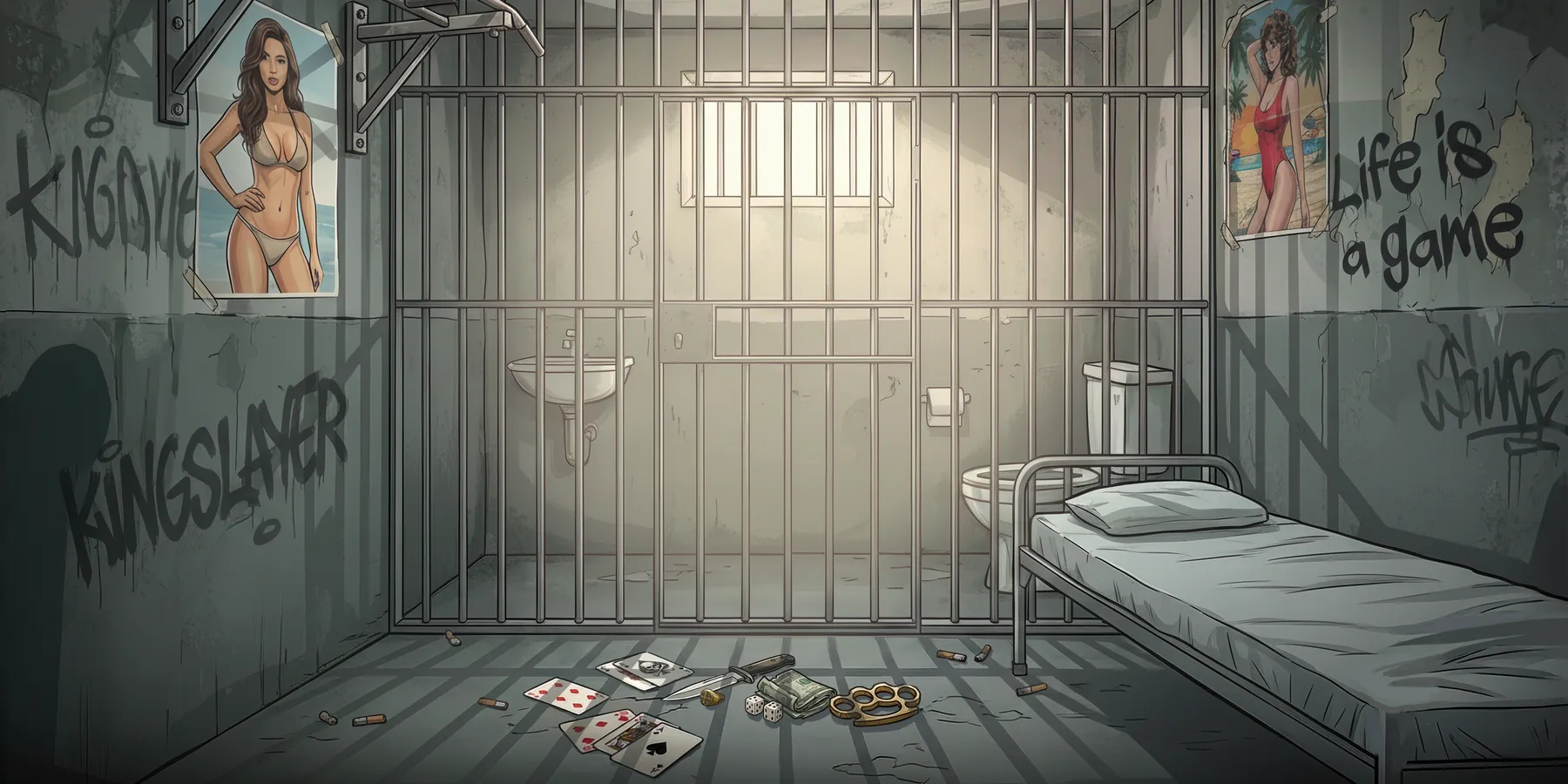 Twist San Quentin – artwork oficial InOut Games