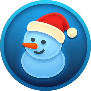 Om de zăpadă (inel albastru) – Twist X-mas